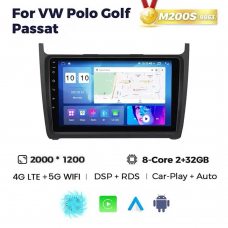 Штатна магнітола для Volkswagen Passat, Polo, Golf 12-20 Resonance M200 2K