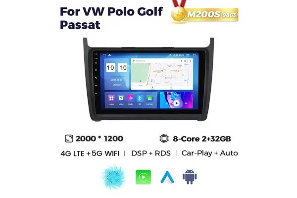 Штатна магнітола для Volkswagen Passat, Polo, Golf 12-20 Resonance M200 2K