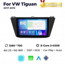 Штатна магнітола для Volkswagen Tiguan 17-19 Resonance M200 HD