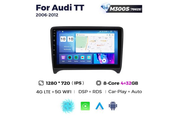 Штатна магнітола для Audi TT 06-12 Resonance M300 2K