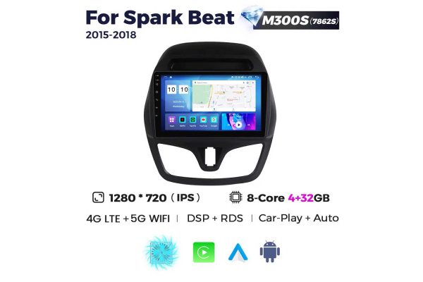 Штатная магнитола для Chevrolet Spark 15-18 Resonance M300 HD