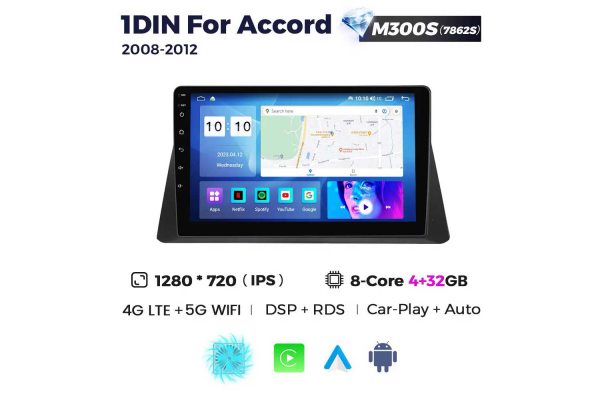 Штатна магнітола для Honda Аccord, Crosstour 08-12 Resonance M300 2K