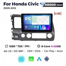 Штатна магнітола для Honda Civic 05-12 Resonance M300 HD