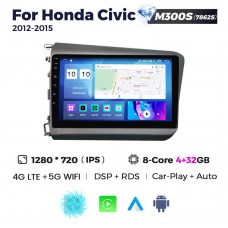 Штатна магнітола для Honda Civic 12-15 Resonance M300 HD