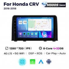 Штатна магнітола для Honda CR-V 16-18 Resonance M300 HD