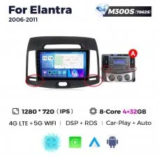 Штатная магнитола для Hyundai Elantra 06-11 Resonance M300 HD