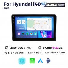 Штатная магнитола для Hyundai i40 16-18 Resonance M300 2K