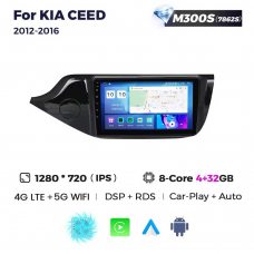 Штатная магнитола для Kia Ceed 12-16 Resonance M300 2K