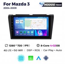 Штатная магнитола для Mazda 3 04-09 Resonance M300 HD