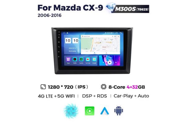 Штатна магнітола для Mazda CX-9 06-16 Resonance M300 2K