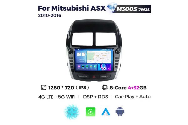Штатна магнітола для Mitsubishi ASX 10-16 Resonance M300 2K