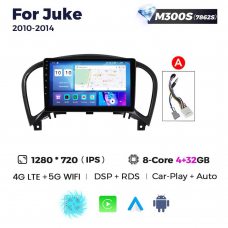 Штатная магнитола для Nissan Juke 10-14 Resonance M300 HD
