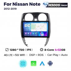 Штатная магнитола для Nissan Note 12-19 Resonance M300 HD