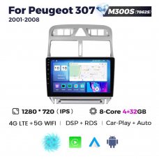 Штатна магнітола для Peugeot 307 02-13 Resonance M300 HD
