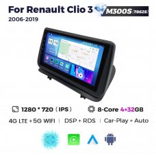 Штатная магнитола для Renault Clio 06-12 Resonance M300 2K