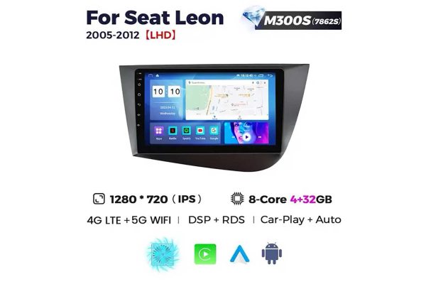 Штатна магнітола для Seat Leon 05-12 Resonance M300 HD