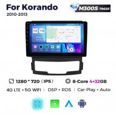 Штатна магнітола для SsangYong Korando 10-13 Resonance M300 2K