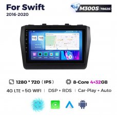 Штатная магнитола для Suzuki Swift 17-20 Resonance M300 2K