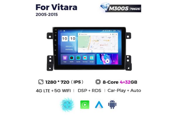 Штатная магнитола для Suzuki Vitara 05-15 Resonance M300 HD