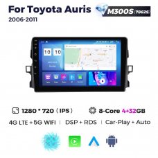 Штатная магнитола для Toyota Auris 06-11 Resonance M300 HD