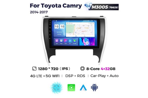 Штатна магнітола для Toyota Camry (XV55) Resonance M300 2K