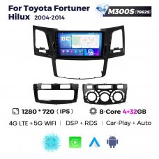 Штатная магнитола для Toyota Fortuner, Hilux 04-14 Resonance M300 2K
