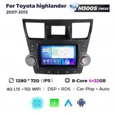 Штатная магнитола для Toyota Highlander 07-13 Resonance M300 HD