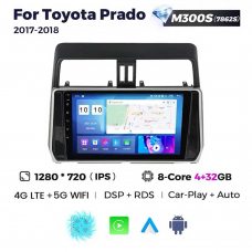 Штатная магнитола для Toyota Land Cruiser Prado (J150) 17-18+ Resonance M300 2K