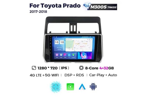 Штатная магнитола для Toyota Land Cruiser Prado (J150) 17-18+ Resonance M300 HD