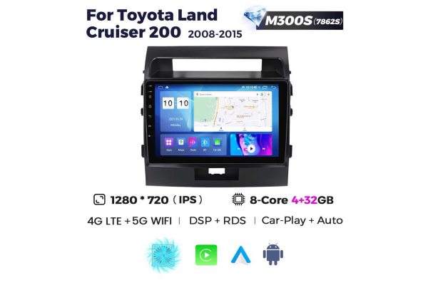 Штатна магнітола для Toyota Land Cruiser 200 07-15 Resonance M300 HD