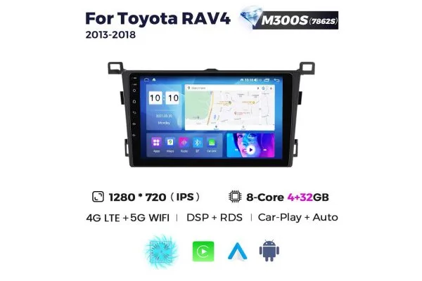 Штатная магнитола для Toyota RAV4 05-13 Resonance M300 2K