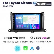 Штатная магнитола для Toyota Sienna 09-14 Resonance M300 2K