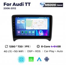 Штатная магнитола для Audi TT 06-14 Resonance M500 HD