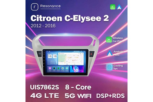 Штатна магнітола для Citroen C-Elysee 12-16 Resonance M500 HD