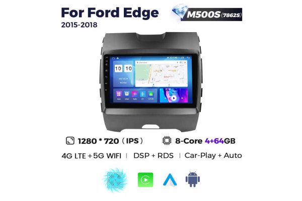 Штатна магнітола для Ford Edge 15-18 Resonance M500 2K