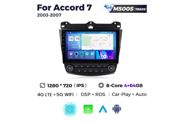 Штатна магнітола для Honda Аccord 03-08 Resonance M500 2K