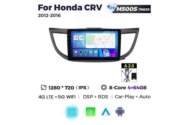 Штатна магнітола для Honda CR-V 12-16 Resonance M500 2K