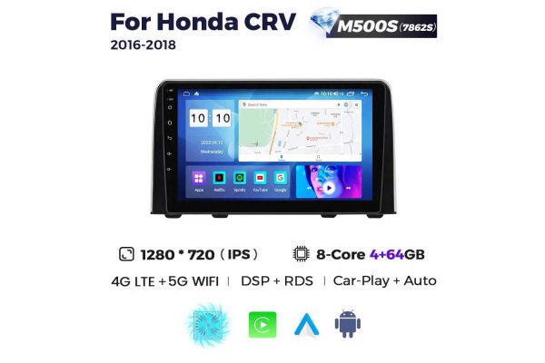 Штатная магнитола для Honda CR-V 16-18 Resonance M500 HD