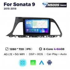 Штатная магнитола для Hyundai Sonata 15-18 Resonance M500 2K
