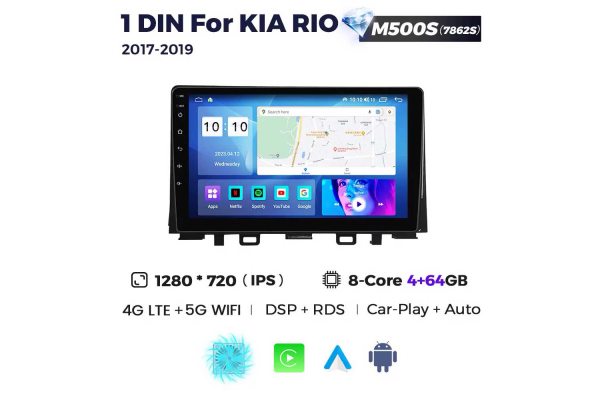Штатна магнітола для Kia Rio 17-19 Resonance M500 HD