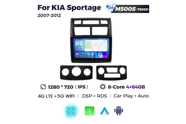 Штатная магнитола для Kia Sportage 07-10 Resonance M500 2K