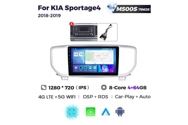 Штатная магнитола для Kia Sportage 18-20 Resonance M500 HD