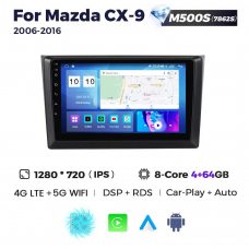 Штатная магнитола для Mazda CX-9 2006-2016 Resonance M500 HD