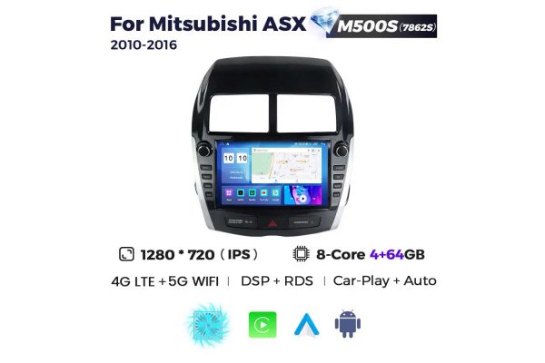Штатна магнітола для Mitsubishi ASX 10-16 Resonance M500 2K