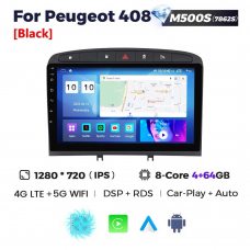 Штатная магнитола для Peugeot 308, 408 10-14 Resonance M500 HD