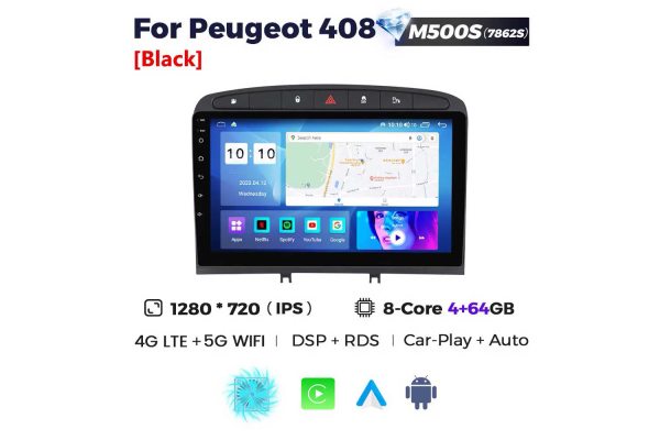 Штатна магнітола для Peugeot 308, 408 10-14 Resonance M500 HD