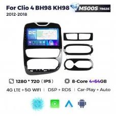 Штатная магнитола для Renault Clio 12-18 Resonance M500 HD