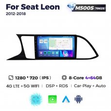 Штатная магнитола для Seat Leon 12-18 Resonance M500 2K