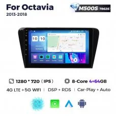 Штатная магнитола для Skoda Octavia 13-18 Resonance M500 HD