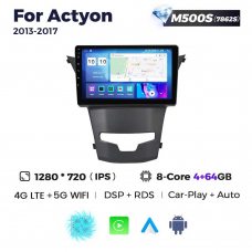 Штатна магнітола для SsangYong Actyon 13-18 Resonance M500 2K